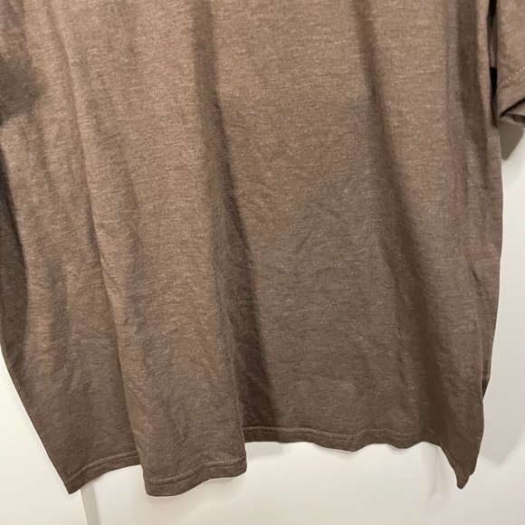 Volcom Mens T Shirt Size XL Logo Volcom Stone Brown Casual - Picture 9 of 10
